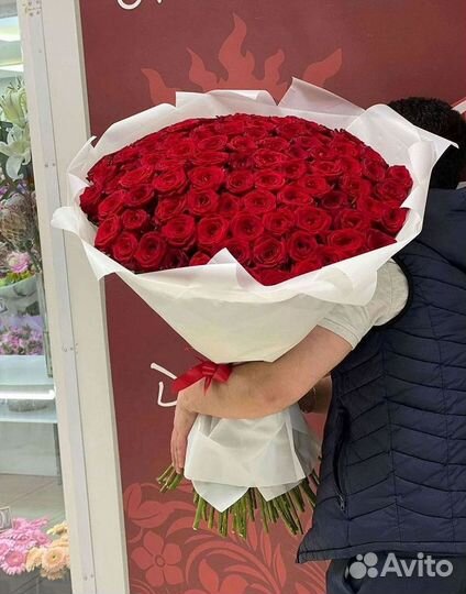 Высокие розы Гигантские розы с доставкой