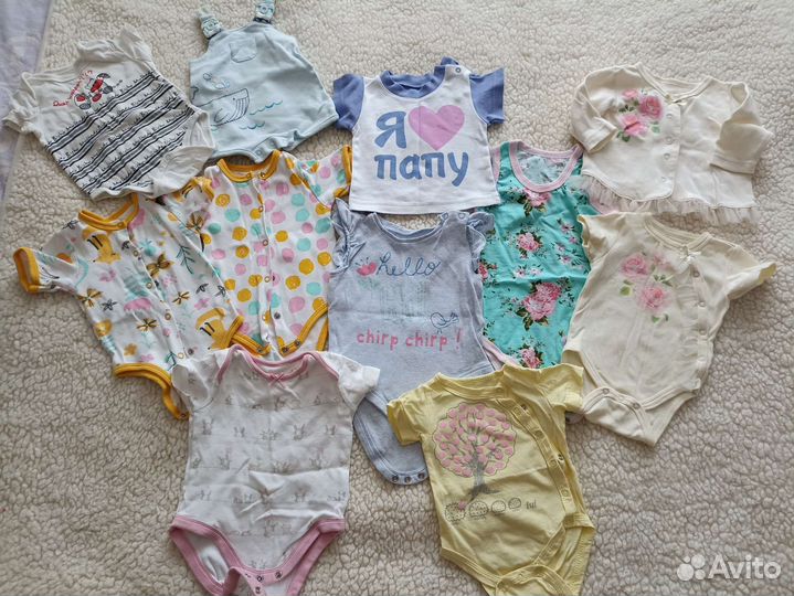 Большой пакет одежды для девочки или по отдельност