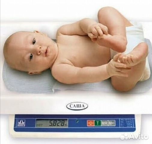 Весы для новорожденных саша