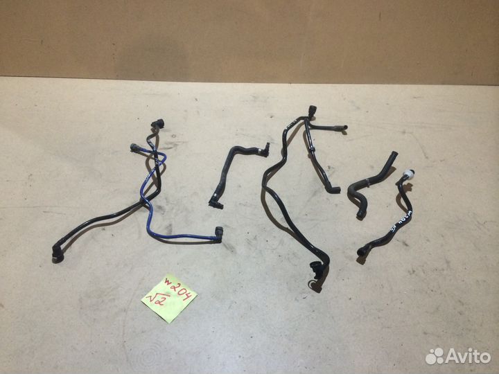 Трубки и патрубки турбины Mercedes C-class W204