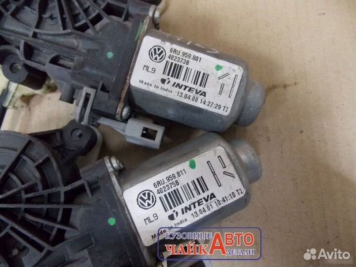 Стеклоподъемник задний правый Volkswagen Polo 5