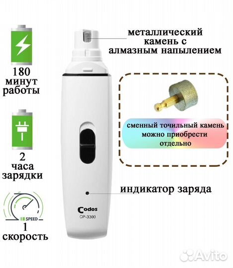 Codos CP-3300 гриндер