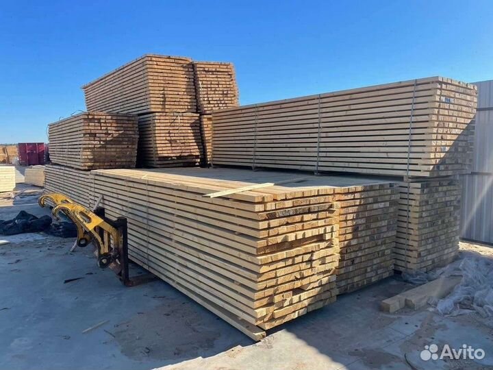 Брус обрезной 150х150х6000 мм