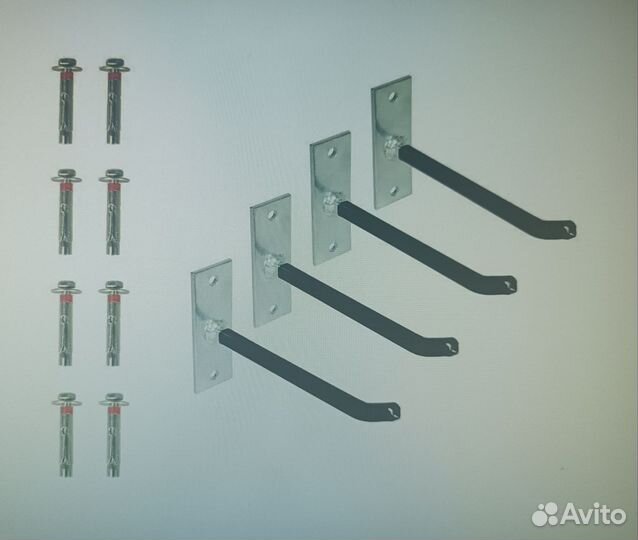 Стойки для хранения колёс с креплением на стену