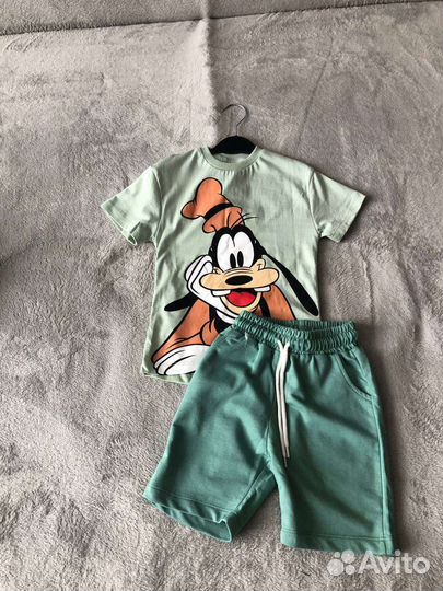 Костюм шорты+футболка 6-7 лет