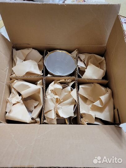 Новый фарфоровый чайный сервиз СССР