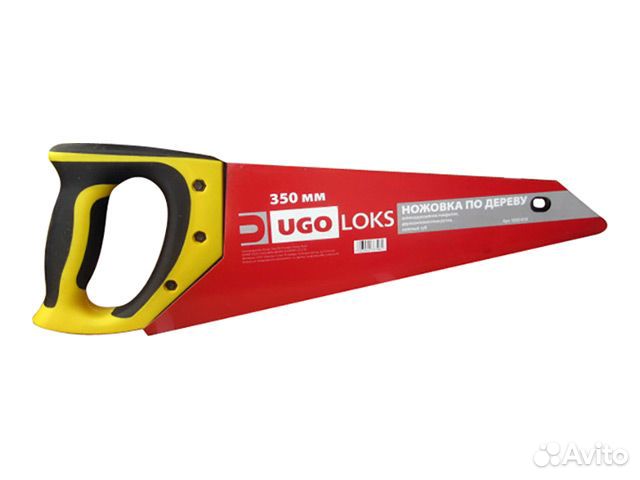 Ножовка по дереву UGO loks 350мм антикоррозионное покрытие