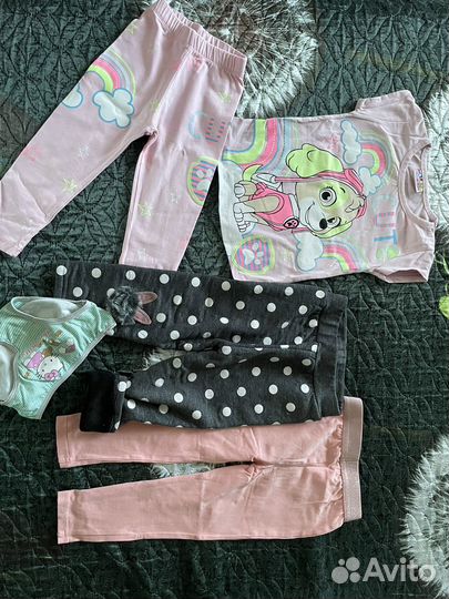 Вещи пакетом на девочку