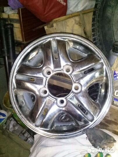 Литье хром на уаз.крузак 100.лексус lx. нива