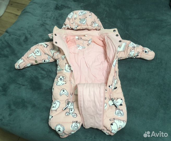 Зимний комбинезон для девочки