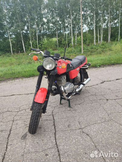 Мотоцикл Ява 350/638 люкс 12в 1988г