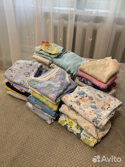 Детские вещи пакетом 56 62 68