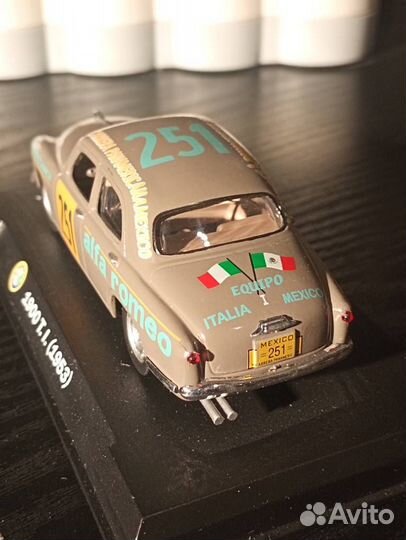 1/43 модель Alfa Romeo 1900 T.I. rally 1953