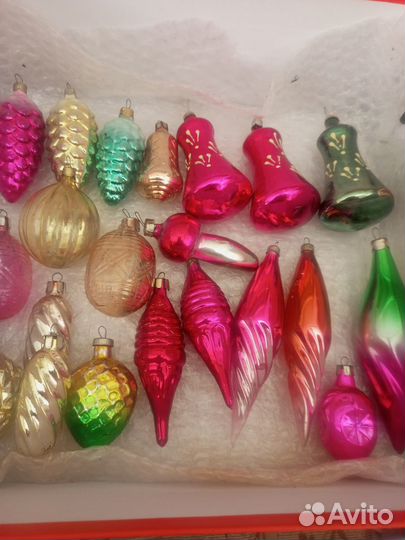 Елочные игрушки гдр и СССР