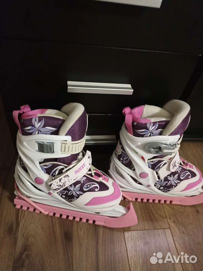 Коньки раздвижные 30-35