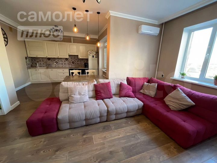 3-к. квартира, 105 м², 5/17 эт.