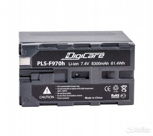 Аккумулятор Digicare PLS-F970H/NP-F970 8300mAh для видеосвета