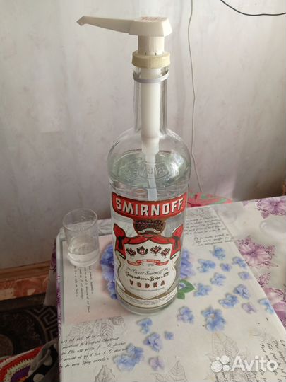 Бутылка с дозатором, для напитков 3л