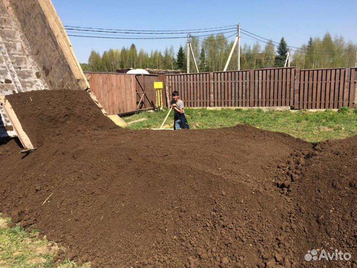Доставка чернозема, плодородного грунта