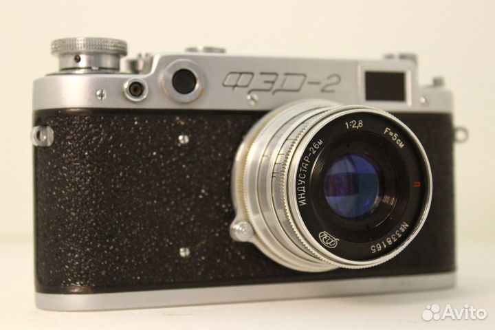 Фэд-2 фотоаппарат с объективом - исправный