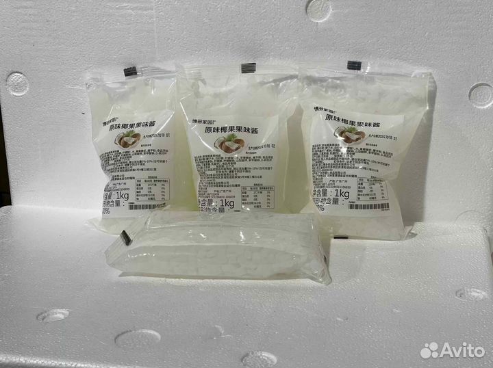 Кокосовое желе для бабл ти оптом