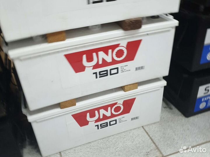 Аккумулятор 190Ач UNO служит до 6лет