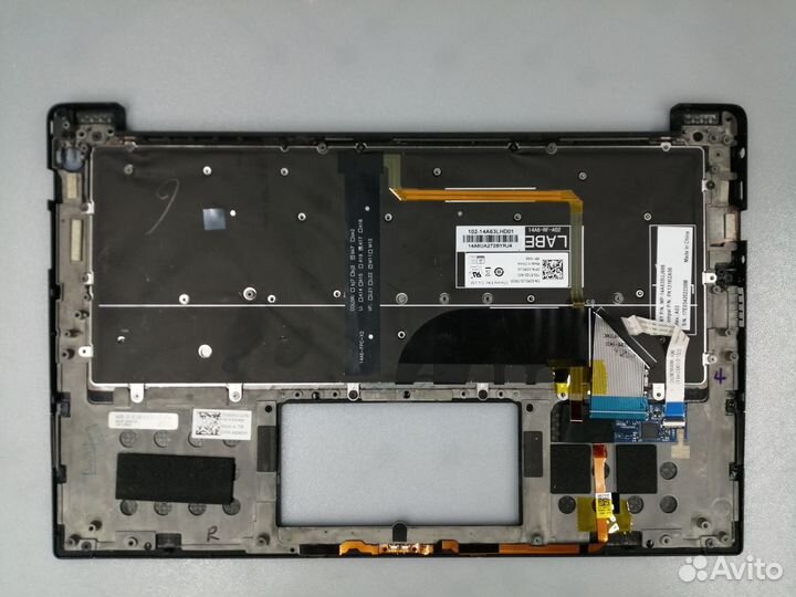 Топкейс с клавиатурой для dell XPS 13 9360