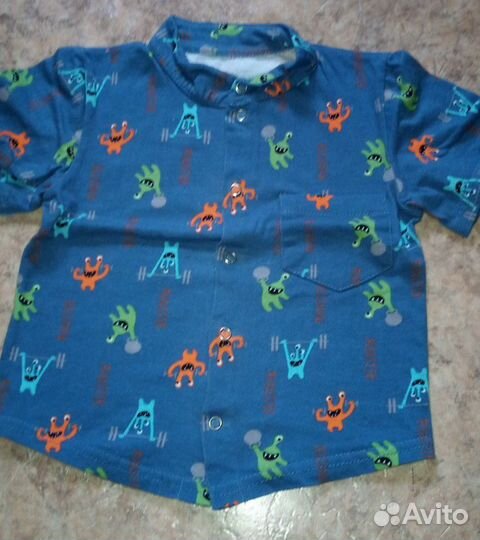 Рубашки на 1-3года