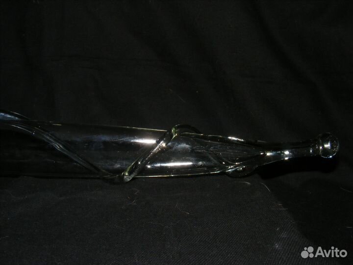 Бутылка стеклянная для вина (длина 52см)