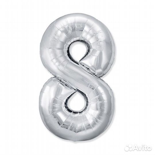 Воздушные шары цифры фольга