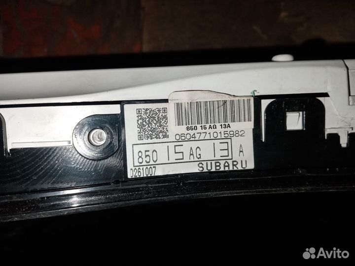 Панель приборов на Субару Легаси 04г