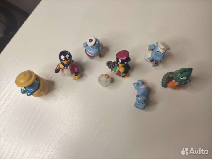 Игрушки из киндера 90х