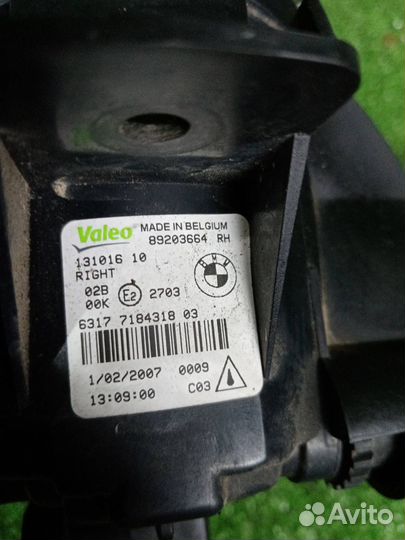 Фара противотуманная правая Bmw X5 E70 N52B30AF