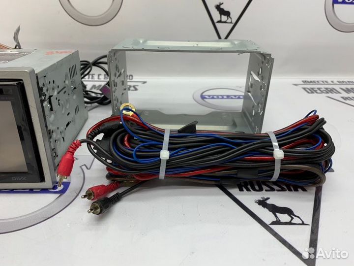 Магнитола 2DIN KW-AVX640 DVD MP3 USB CD + провода