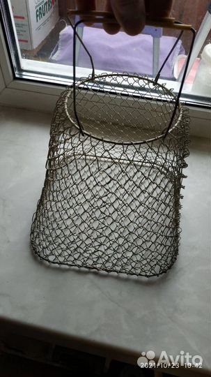 Сумка садок сетка металлическая