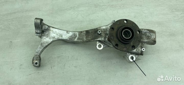 Поворотный кулак передний audi A6 C5 Алюминиевый