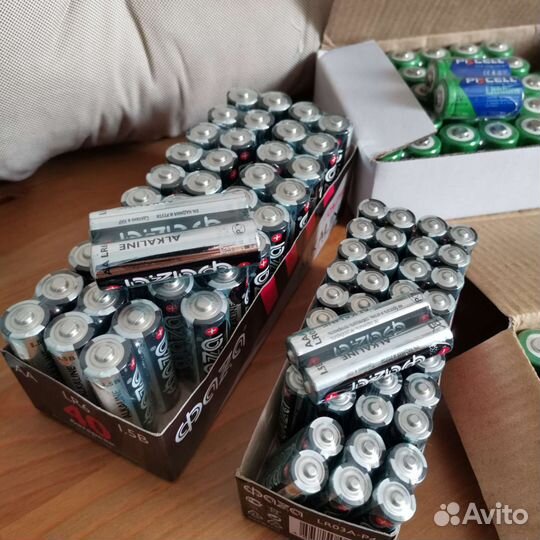 Батарейки CR123A, CR2, AA, AAA