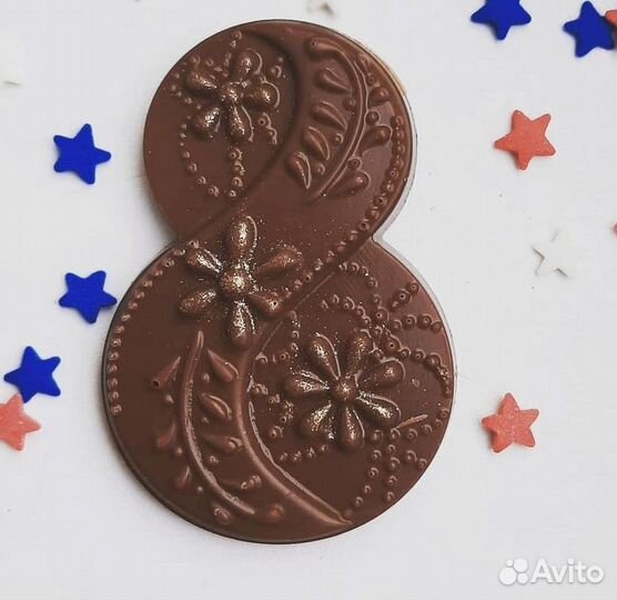 Букет из шоколадных тюльпанов