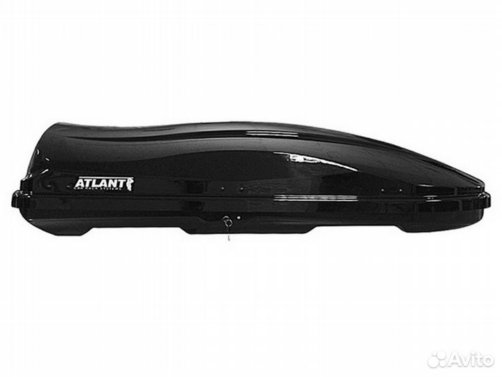 Автобокс Atlant Diamond 430 Чёрный глянец