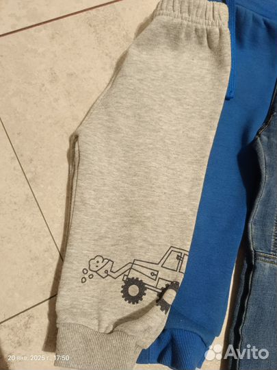 Пакет вещей джинсы, штаны 92 рост