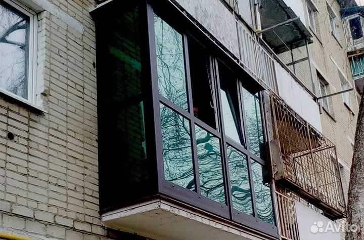 Отделка балкона и лоджии под ключ с утеплением