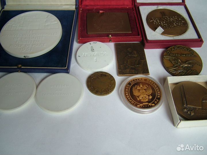 Медаль Плакетка Севр Мейсен Вена Россия ифз, СССР