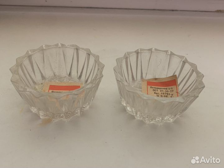 Солонка и сахарница СССР