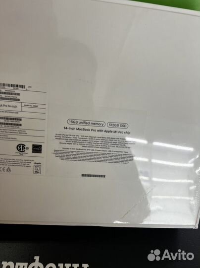 MacBook Pro 14 M1 16/512 Silver (mkgr3ll/A )