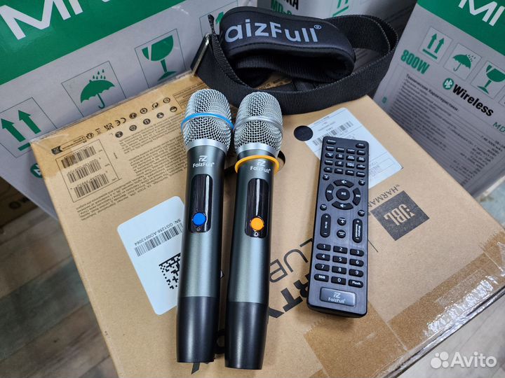 Портативная колонка FaizFull FK 80 караоке