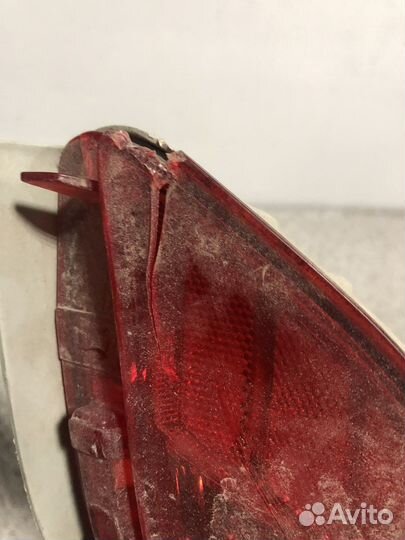 Фонарь задний левый в бампер lexus rx3