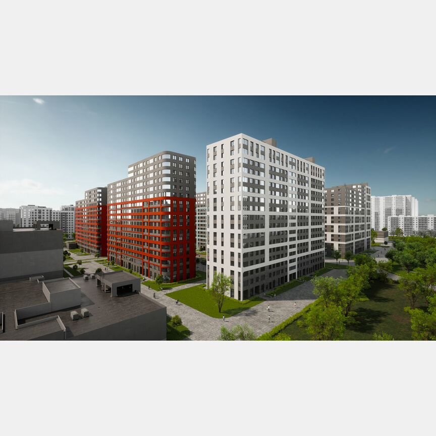 1-к. квартира, 34,2 м², 13/15 эт.