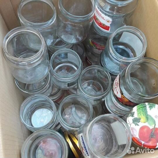 Банки стеклянные бу