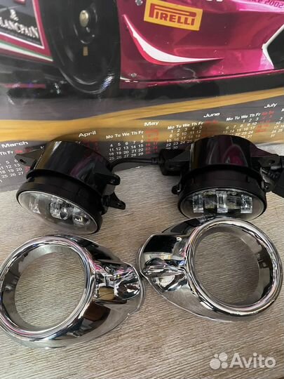 Птф на ford focus 3 70W с рамками