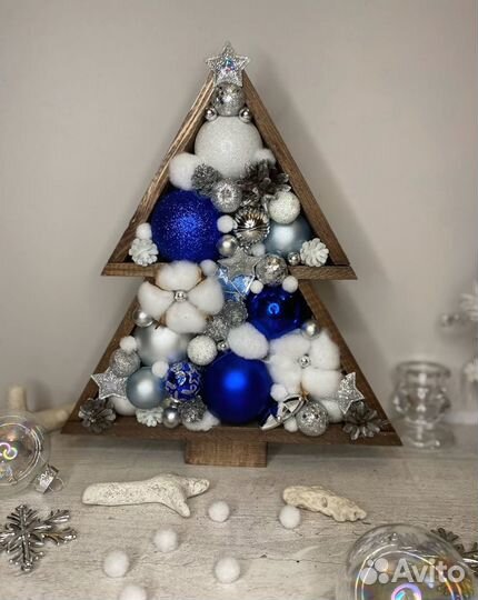 Декоративная настольная елка